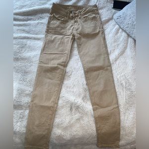 American Eagle light khaki pants size 00 short